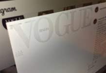 Pentru prima dată în istorie: noul număr al Vogue Italia apare cu o copertă albă.